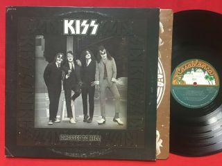 Kiss Dressed To Kill Lp (1975) Orig Embossed Casablanca Nblp 7016 Blue Label