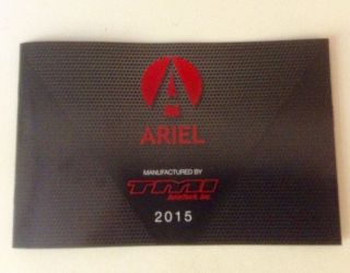 Ariel Atom 3s Sales Brochure 2015 Usa Edition