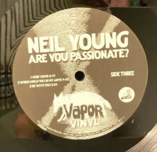 Neil Young - Are You Passionate? - 2 - record Set LP,  Vapor Records 9362 - 48111 - 1 4