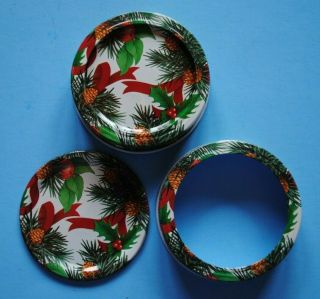 1 Ball Christmas Lid And Band For Mason Canning Jar Nos Holiday Berries Cones
