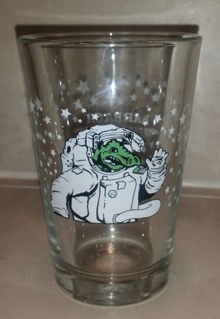 Karbach Brewing Co.  Space Astronaut Hopadillo Beer 8 Oz Glass Houston Texas Rare