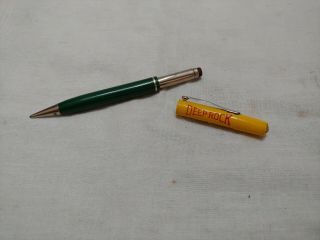 Deep Rock Petroleum Vintage Mechanical Pencil Pencils Old Gas Oli Petro 4