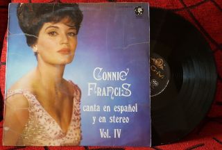 Connie Francis En Español Y En Stereo Vol.  4 In Spanish 1968 Rare Spain Lp