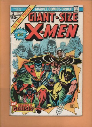 Giant Size X - Men 1 Marvel Comics 1975 Key Issue 1st Storm,  Colossus,  X - Men