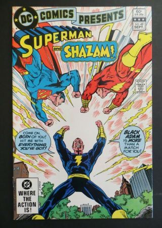 Dc Comics Presents 49 Vf/fn 2nd Bronze Age Black Adam Dc Comics Shazam Superman