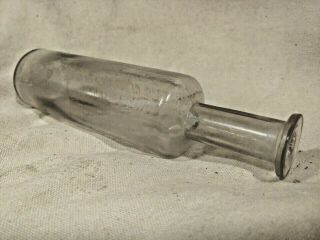 RARE Antique Bottle E.  W.  HOYT & Co.  HOYT ' S GERMAN COLOGNE LOWELL MASS. 3