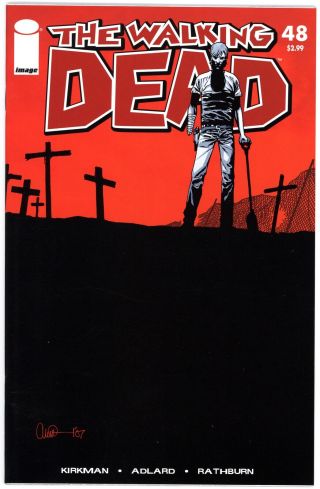 Walking Dead (2003) 48 Nm 9.  4 Death Of The Governor,  Lori And Judith Grimes
