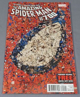 The Spider - Man 700 (death Of Peter Parker) Nm 9.  4 Marvel Comics 2013