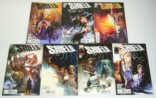 S.  H.  I.  E.  L.  D.  1 - 6 Vf/nm Complete Series,  Infinity - Jonathan Hickman Shield Set