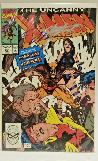 Uncanny X - Men 261 Signed By Jim Lee & Chris Claremont