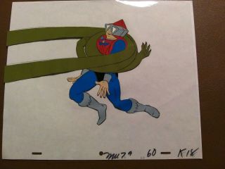 He Man Animation Cel From Cartoon Cyclops With Snake,  Sketch