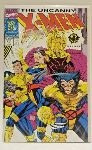 Uncanny X - Men 275 Signed By Jim Lee & Chris Claremont