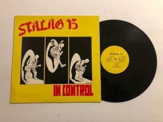 Stalag 13 In Control Ep Upstart Rec.  Up - 005 Us 1984 Vg,  Rare Hardcore Punk 13b