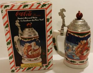1999 Cermarte Coca - Cola Holiday Santa 