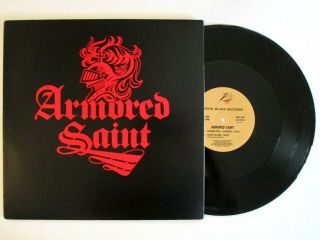 Armored Saint Self Titled Ep Lp Rare 1983 On Metal Blade Records