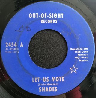 Shades - Sower And His Seeds - Michigan 1960s Garage Rock 45
