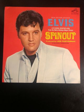 Elvis Presley Spinout Motion Picture Soundtrack Lp Rca Lpm - 3702 Mono
