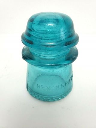 Hemingray Insulator 16 | Vintage Aqua | Glass Insulator
