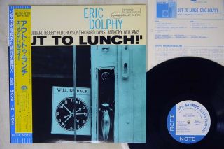 Eric Dolphy Out Of Lunch Blue Note Bst 84163 Japan Vinyl Lp