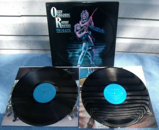 1987 Cbs Associated Records Zx2 40714 Ozzy Osbourne / Randy Rhoads Tribute 2 Lp