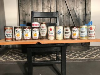 Vintage Meister Brau Beer Cans