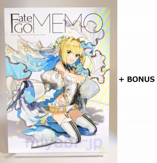 Fate/grand Order Illustration Art Book " Go Memo1 " Type Moon Fandom Clique Fgo