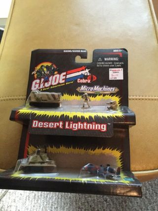 Gi Joe Micro Machines Desert Lightning