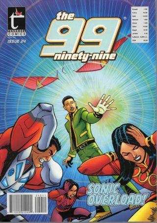 The 99 Ninety - Nine 24 English Edition 2010 Teshkeel Comics Vf - Nm Imported