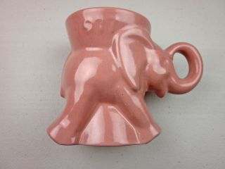 1977 Rose Frankoma Gop Elephant Coffee Cup