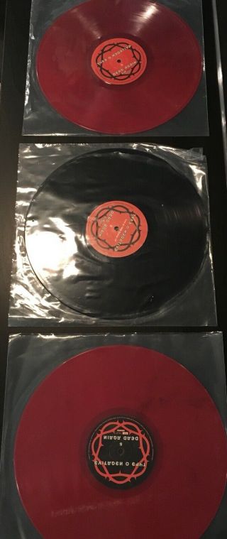 Type O Negative Dead Again 3 Lp Set Vinyl Record 2008 No Sleeve Oop