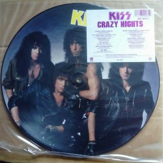 Kiss - Crazy Nights - British Lp Picture Disc