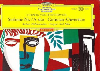 Dgg Red Tulip Ed1 - Beethoven - Sinfonie Nr.  7 - Corolian Ouverture Bohm - Nm