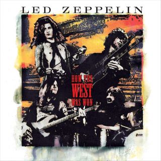 Led Zeppelin How The West Was Won 4 12 " Vinyl Lp Box Set Robert Plant