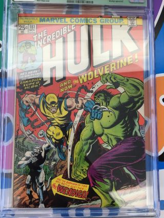Incredible Hulk 181 CGC 7.  5 (Green Label - Stamp Removed) 4