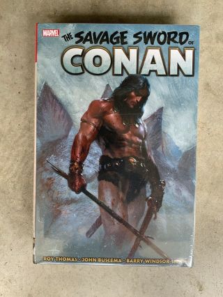 Savage Sword Of Conan Omnibus Vol 1 Marvel Hc Hard Cover $125