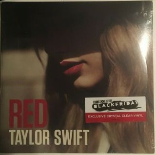 Taylor Swift Red Rsd Clear Vinyl Lp