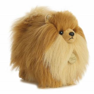 Aurora Miyoni Stuffed Plush Toy Pomeranian Pom Soft Animal Puppy Dog Pommy