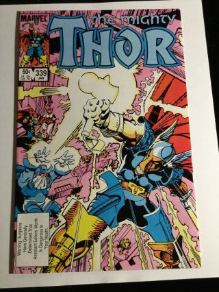 The Mighty Thor (vol.  1) 339 Simonson Beta Ray Bill 1st Stormbreaker Nm Endgame