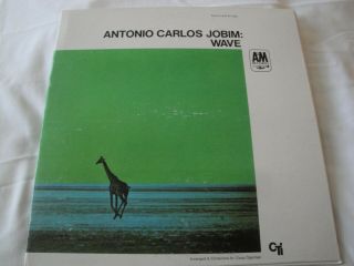 Wave Antonio Carlos Jobim Vinyl Lp Album Cti A& M Records Look To The Sky Vg,