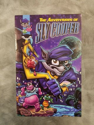 The Adventures Of Sly Cooper - Issue 01 Rare Comic (1st Ed. ) [2004 Release]