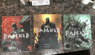 Batman Damned 1 2 & 3 Jim Lee Variant