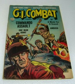 G.  I.  Combat 13 - - Quality Comics Publication - - February 1954