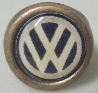 Volkswagen " Vw " Logo Adjustable Metal Ring