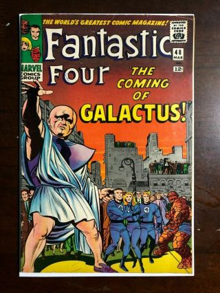 Fantastic Four 48 | 1st App Silver Surfer & Galactus | 4.  0 - 4.  5 Unrestored | Mcu