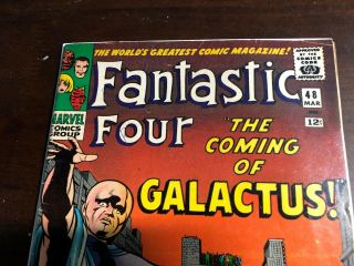 Fantastic Four 48 | 1st App Silver Surfer & Galactus | 4.  0 - 4.  5 Unrestored | MCU 2