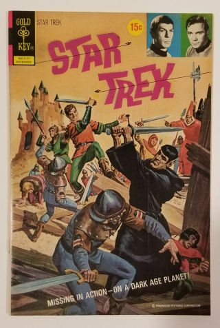 Star Trek 16,  Nm,  (gold Key 1972)