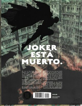 Batman Damned 1 Uncensored (1st Print) DC Black Label 2018 Mexico Televisa 2