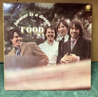 Food “forever Is A Dream” 1969 - Capitol St - 304 Rare Vg,  /ex