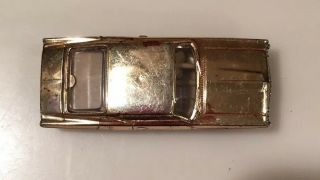 1960’s Aurora Cigar Box Metallic Yellow Ford Torino— 6155–as Is