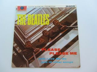The Beatles Orig 1963 Uk Lp Please Please Me Parlophone Pmc 1202 G & L Sleev